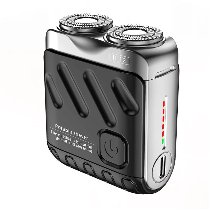 ⚡🪒 Men's Mini Electric Shaver – Portable, cordless & IPX7 waterproof. Perfect for travel, office & car!