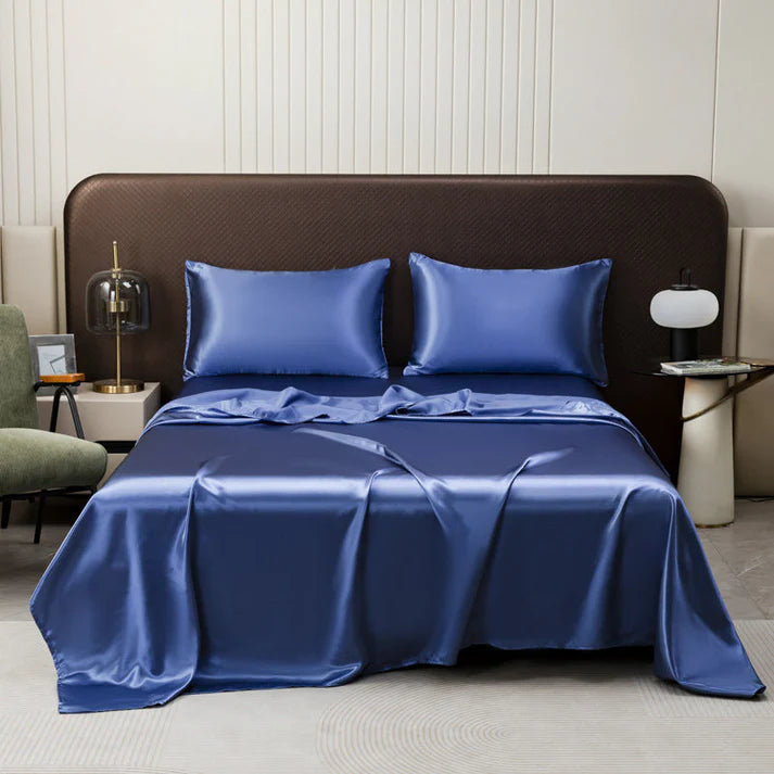 📢📢50% OFF !!! ⏰Solid Color Satin Flat Sheet