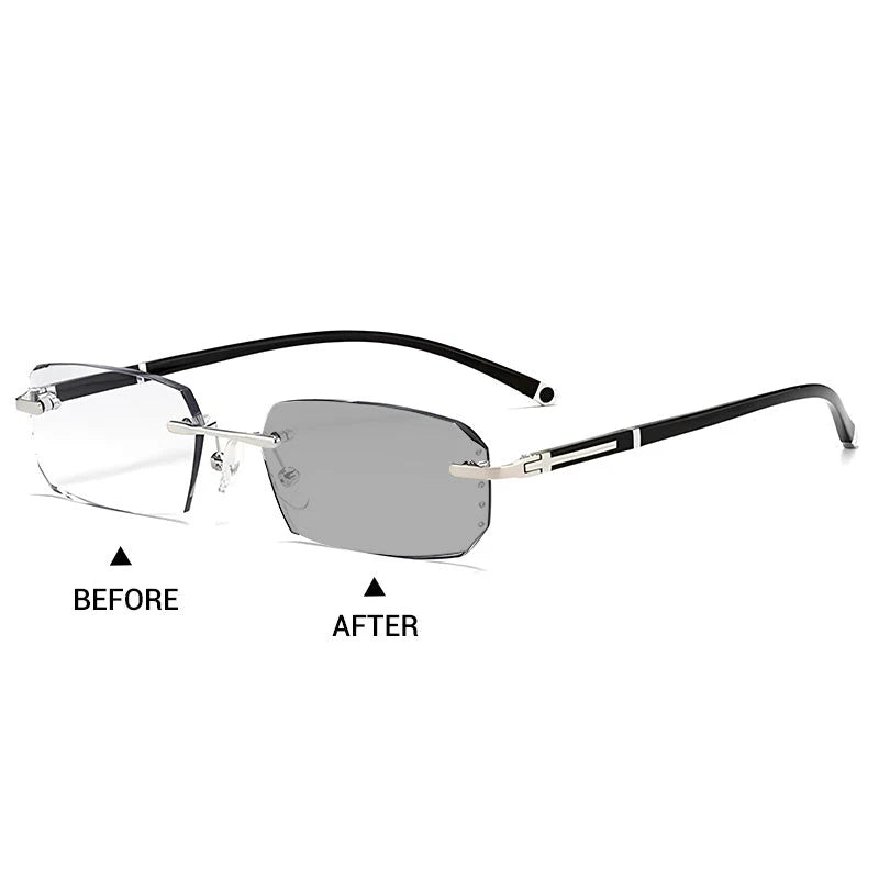 🎁🔥New Reading Glasses with Sapphire Glass and High Blue Light Protection for Dual Use✨