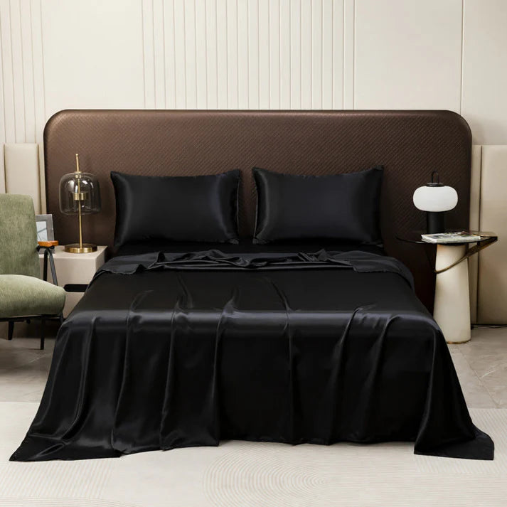 📢📢50% OFF !!! ⏰Solid Color Satin Flat Sheet