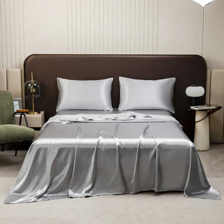 📢📢50% OFF !!! ⏰Solid Color Satin Flat Sheet