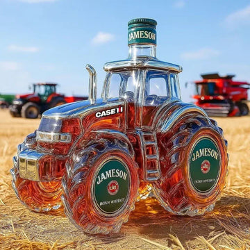 VintageBottle - Creative Farm-Inspired Rustic Vintage Bottle Design