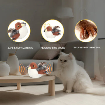 FuzzyTweet™ | Interaktiv kattleksak