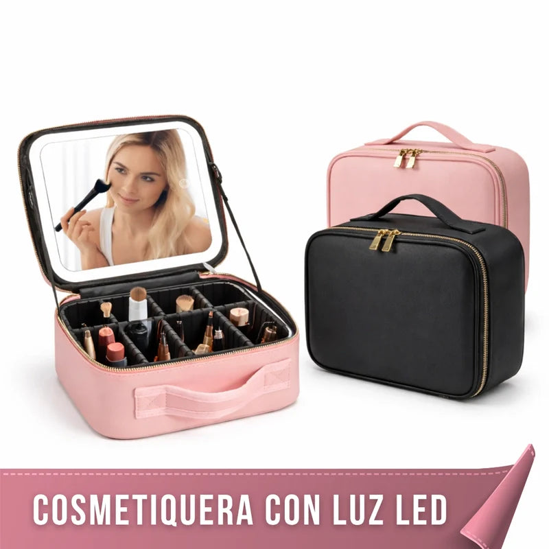 Professional LED Cosmetic Case: Your Beauty Studio Wherever You Want!