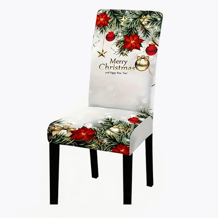 Printed Stretch Dining Chair Cover