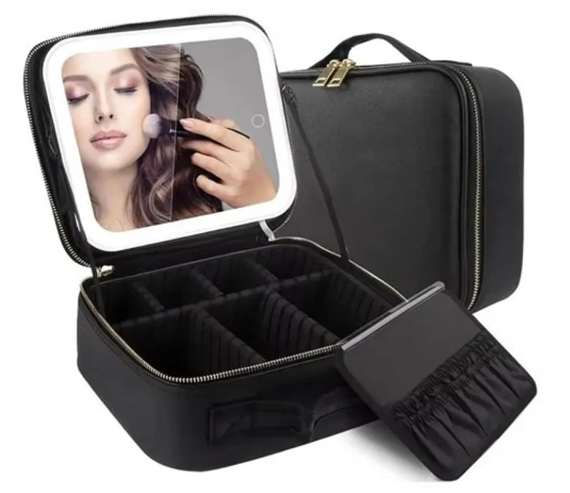 Professional LED Cosmetic Case: Your Beauty Studio Wherever You Want!