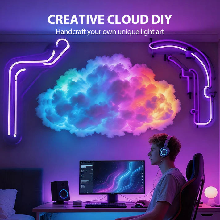 💖Black Friday Mega Offer - 50% Off!💖DIY Storm Clouds LED Light Decoration with USB Powered