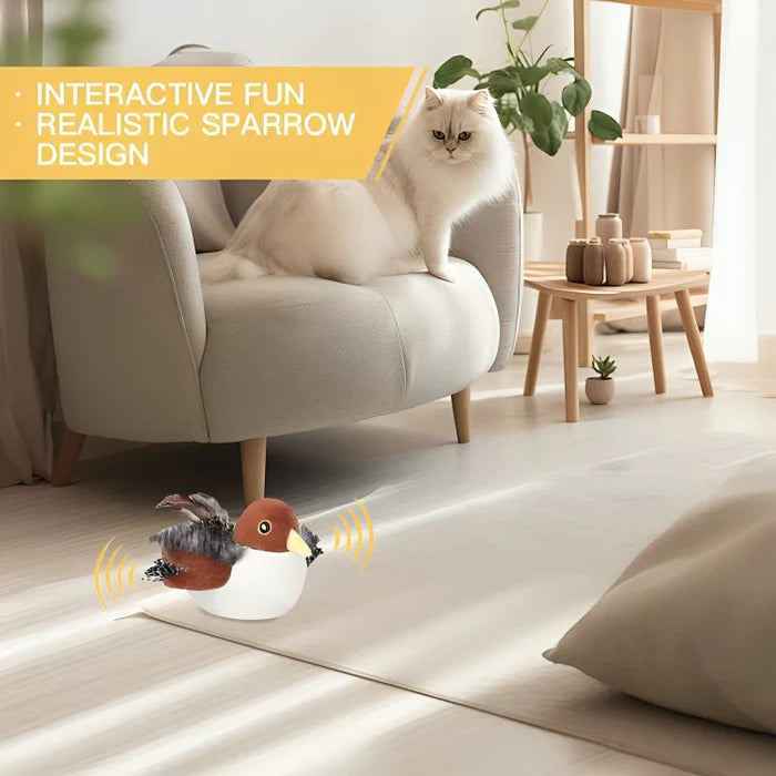 FuzzyTweet™ | Interaktiv kattleksak