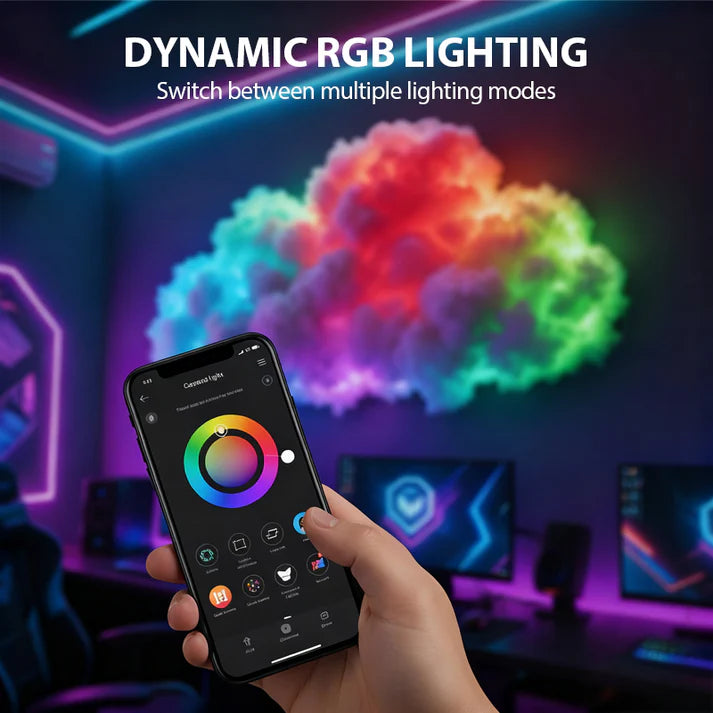 💖Black Friday Mega Offer - 50% Off!💖DIY Storm Clouds LED Light Decoration with USB Powered