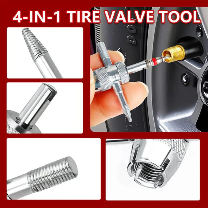 ❤️Black Friday SALE 50% OFF💥Fast Tire Valve Tool Kit