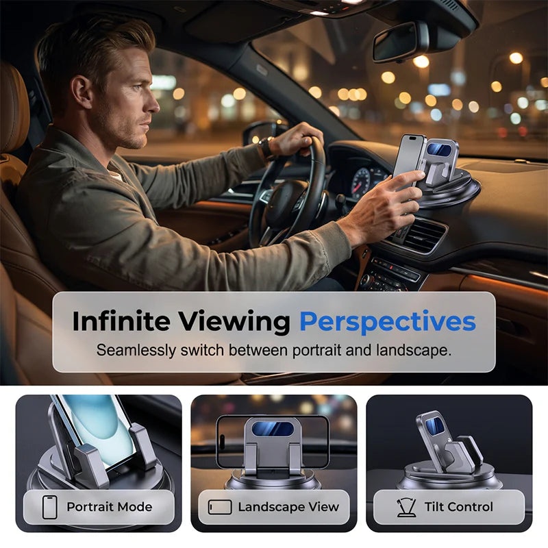 🚗📱 SWIVEL CAR PHONE HOLDER FOR DASHBOARD - BUY 2, GET 1 FREE + BUY 3, GET 2 FREE! 🔥