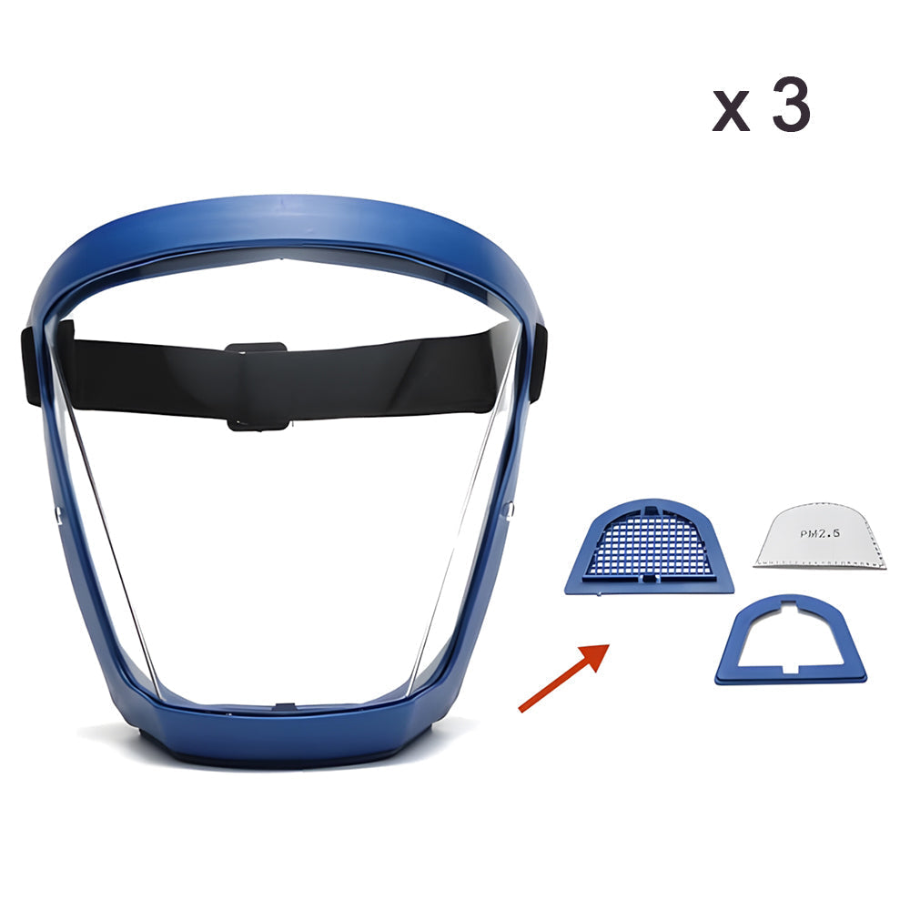 🔥 Full Protection Breathable Anti-Fog Face Mask - Buy 1 Get 1 Free
