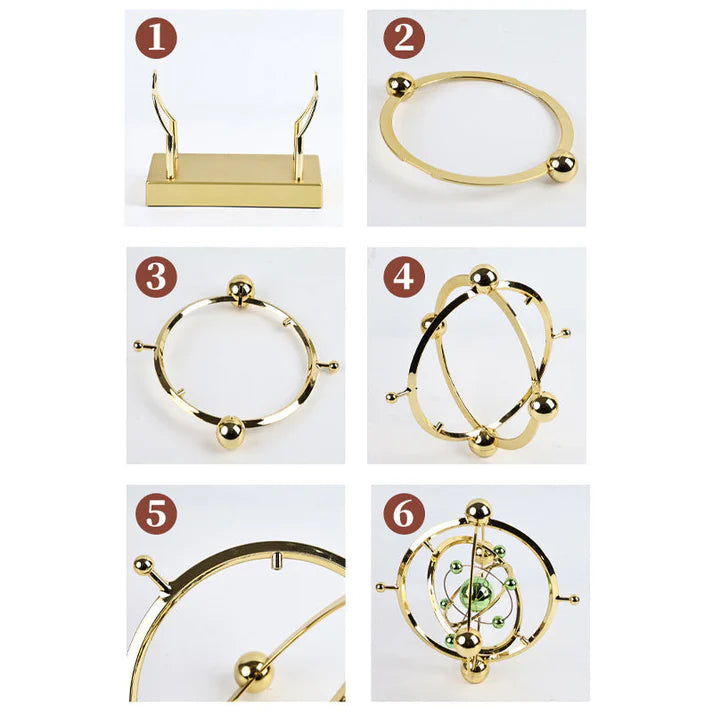 🎅 Saint's Day Exclusive Offer! 50% Off ✨ Click and ApplyCelestial Orbit Perpetual Motion Pendulum - Creative Home Rotary Decoration