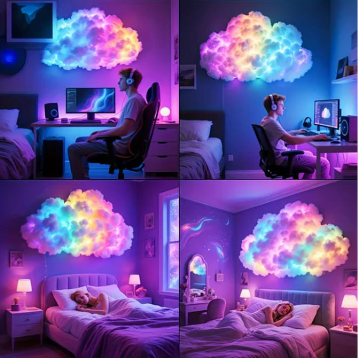 💖Black Friday Mega Offer - 50% Off!💖DIY Storm Clouds LED Light Decoration with USB Powered