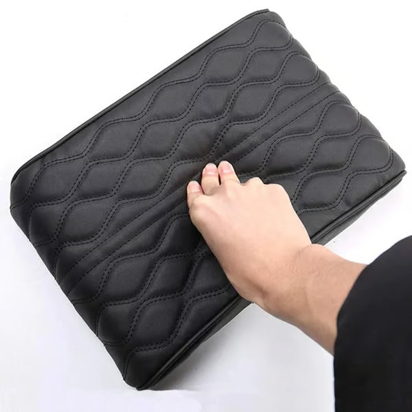 Memory Cotton Leather Car Armrest Box Pad (Universal style)