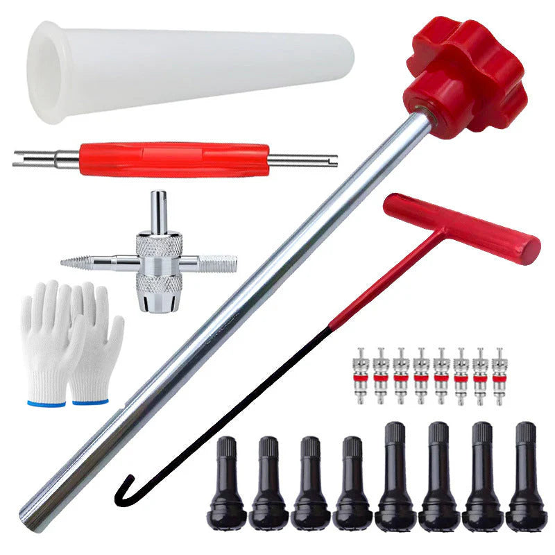 ❤️Black Friday SALE 50% OFF💥Fast Tire Valve Tool Kit