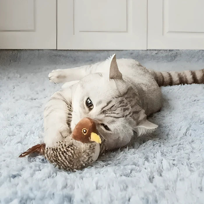 FuzzyTweet™ | Interaktiv kattleksak