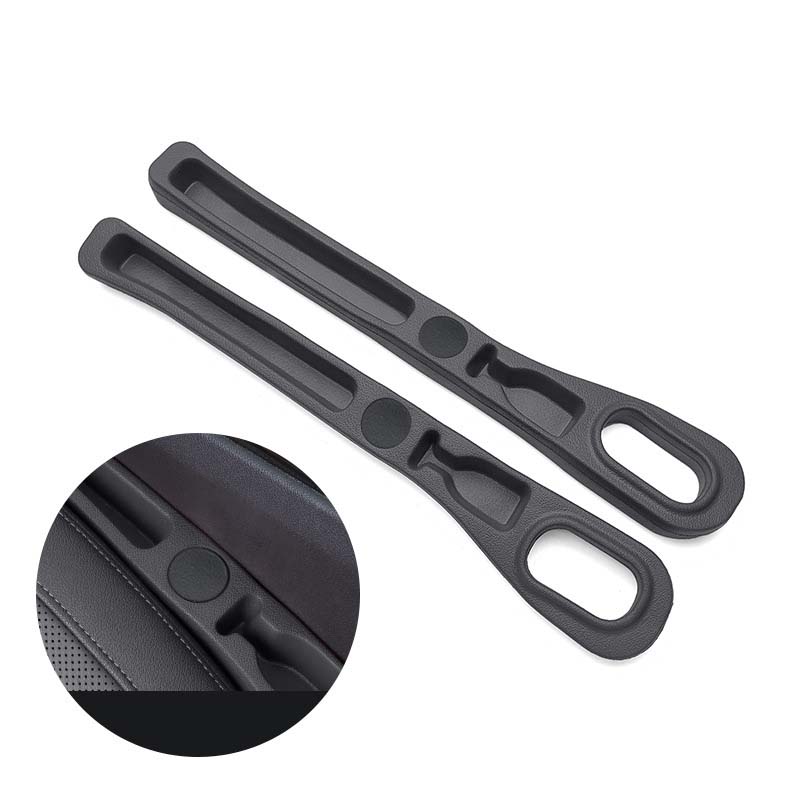 Car Seat Filler Strip - Elegant PU Leather Organizer for Clutter-Free Drives
