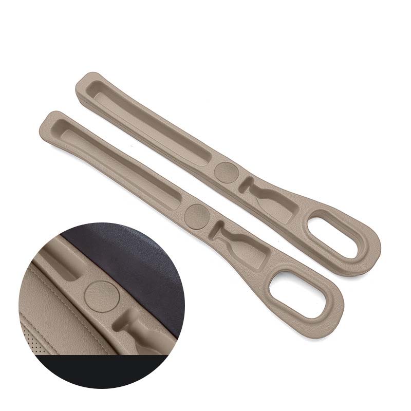Car Seat Filler Strip - Elegant PU Leather Organizer for Clutter-Free Drives