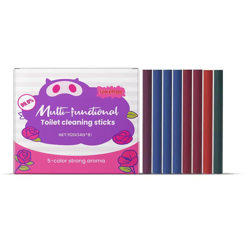 Multi-Functional Deodorizing Toilet Cleaning Sticks Toilet Bowl Freshener Toilet Bowl Cleaner Sticks Toilet Cleaners for Tank