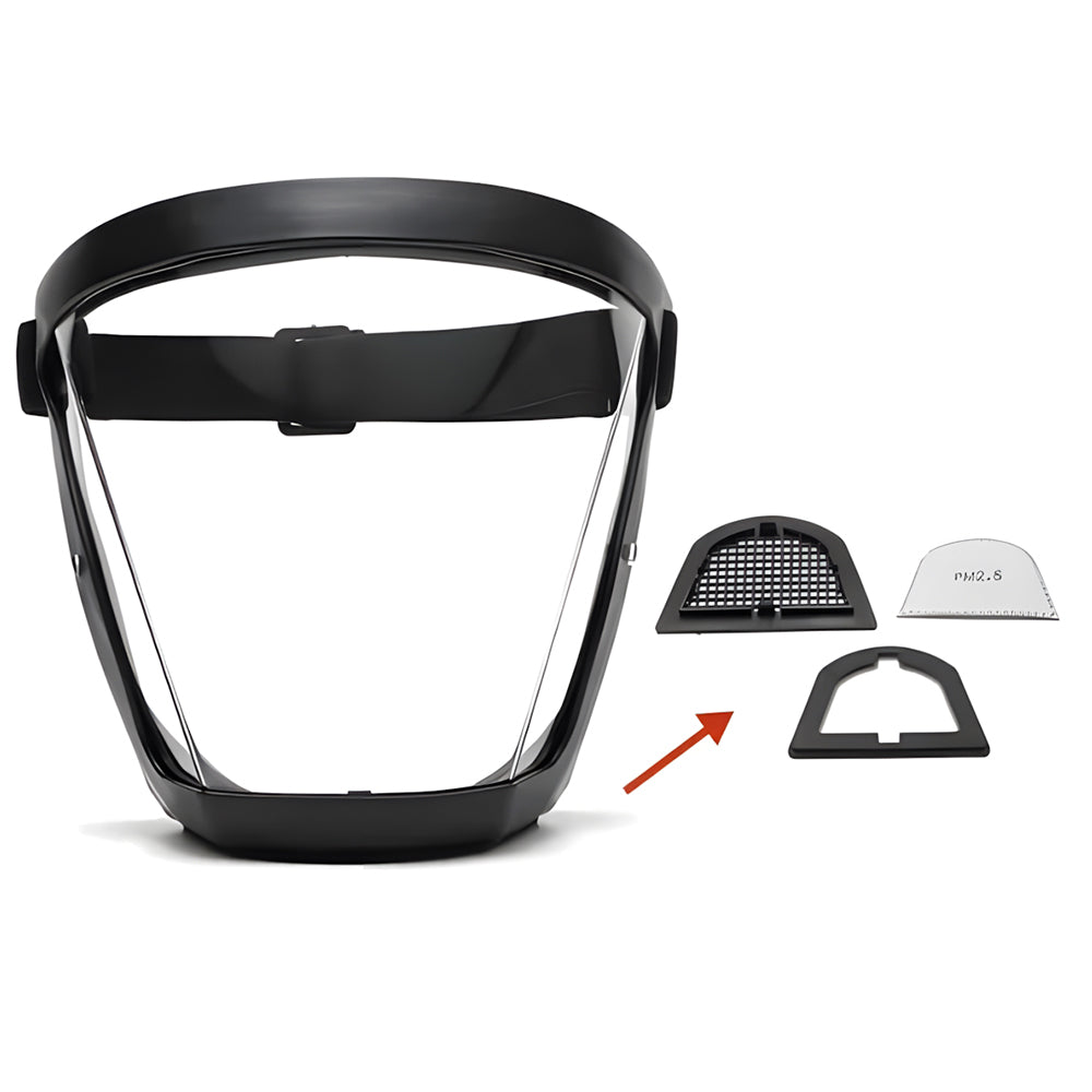 🔥 Full Protection Breathable Anti-Fog Face Mask - Buy 1 Get 1 Free