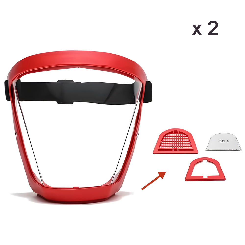 🔥 Full Protection Breathable Anti-Fog Face Mask - Buy 1 Get 1 Free