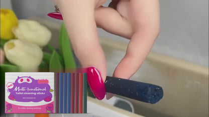 Multi-Functional Deodorizing Toilet Cleaning Sticks Toilet Bowl Freshener Toilet Bowl Cleaner Sticks Toilet Cleaners for Tank