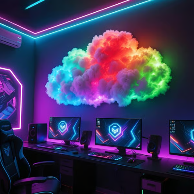 💖Black-Friday-Mega-Angebot – 50 % Rabatt!💖DIY-Gewitterwolken-LED-Lichtdekoration mit USB-Stromversorgung