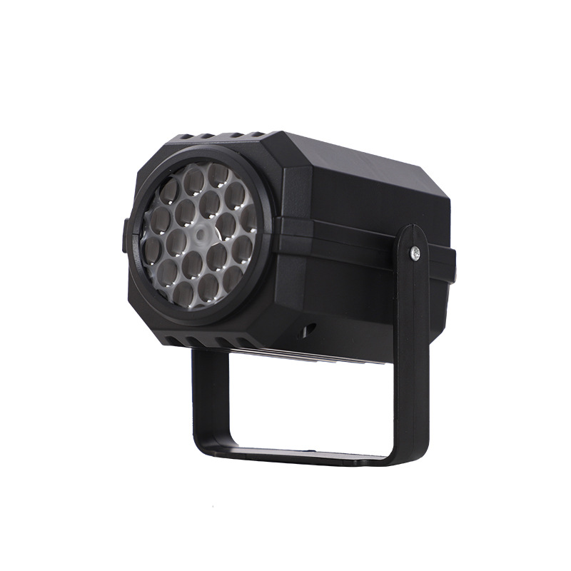 Projecteur lumineux rotatif à LED avec motifs de Noël