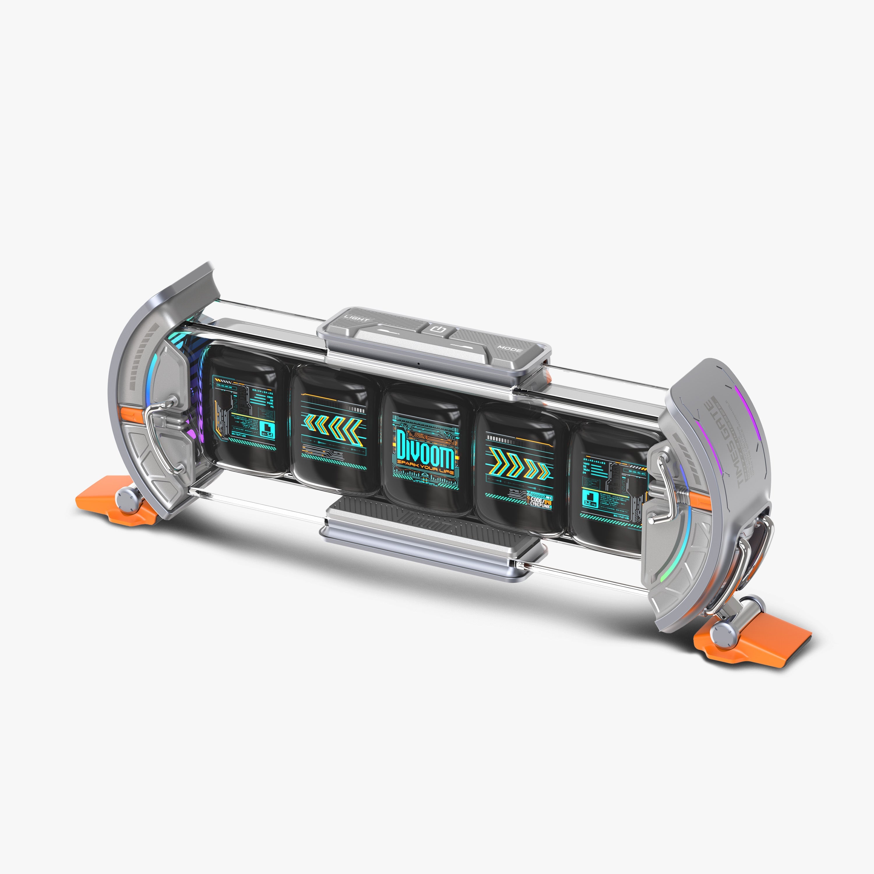 Divoom Times Gate Pixel Art Info Display with 5 Smart LCD Screens